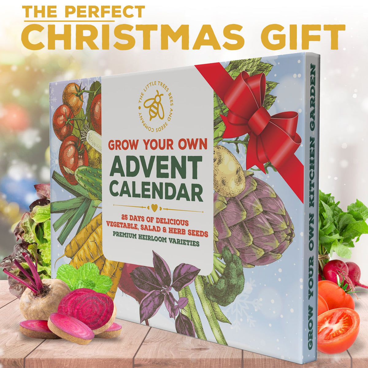 Little Trees Bees & Seeds Gardening Seeds Advent Calendar